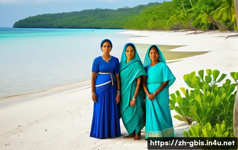 기니비사우의 유네스코 문화유산 - **"A group of proud Bijagós women, dressed in their traditional, modest, and colorful wraps and tops...