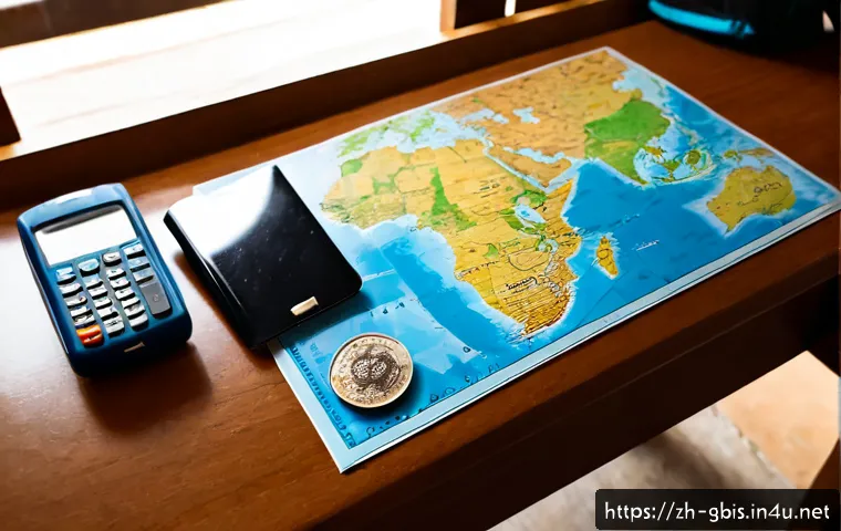 기니비사우 여행 팁과 예산 계획 - Photorealistic travel budget planning scene for Guinea-Bissau, an organized wooden desk with a West ...